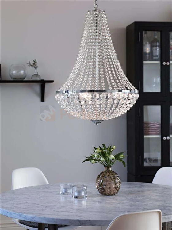 lampa wisząca granso 3l chrom srebrna kryształowa chromowana zwis  okrągła pałacowa glamour crystal Markslojd 105317 perfektmarket.jpg