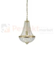 lampa wisząca granso złota złoto kryształowa zwis  okrągła pałacowa glamour crystal Markslojd 106118 perfektmarket.jpg