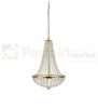 lampa wisząca granso 2l złota złoty gold kryształowa zwis  okrągła pałacowa glamour crystal Markslojd 106119 perfektmarket.jpg