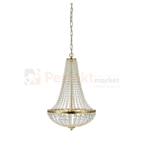 lampa wisząca granso 2l złota złoty gold kryształowa zwis  okrągła pałacowa glamour crystal Markslojd 106119 perfektmarket.jpg