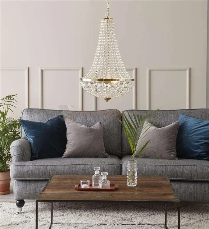 lampa wisząca granso 2l chrom srebrna kryształowa chromowana zwis  okrągła pałacowa glamour crystal Markslojd 104890 perfektmarket.jpg