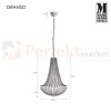 lampa wisząca granso 2l czarny czarna kryształowa zwis okrągła pałacowa glamour crystal Markslojd 107027 perfektmarket.jpg
