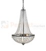 lampa wisząca granso 2l czarny czarna kryształowa zwis okrągła pałacowa glamour crystal Markslojd 107027 perfektmarket.jpg