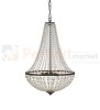 lampa wisząca granso 3l czarna kryształowa zwis  okrągła pałacowa glamour crystal Markslojd 107028 perfektmarket.jpg