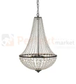 lampa wisząca granso 3l czarna kryształowa zwis  okrągła pałacowa glamour crystal Markslojd 107028 perfektmarket.jpg