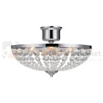 lampa sufitowa plafon hanaskog chrom kryształowa chromowana srebrna club do_klubu do_hotelu do_restauracji zwis  okrągła pałacowa glamour crystal Markslojd 105316 perfektmarket.jpg