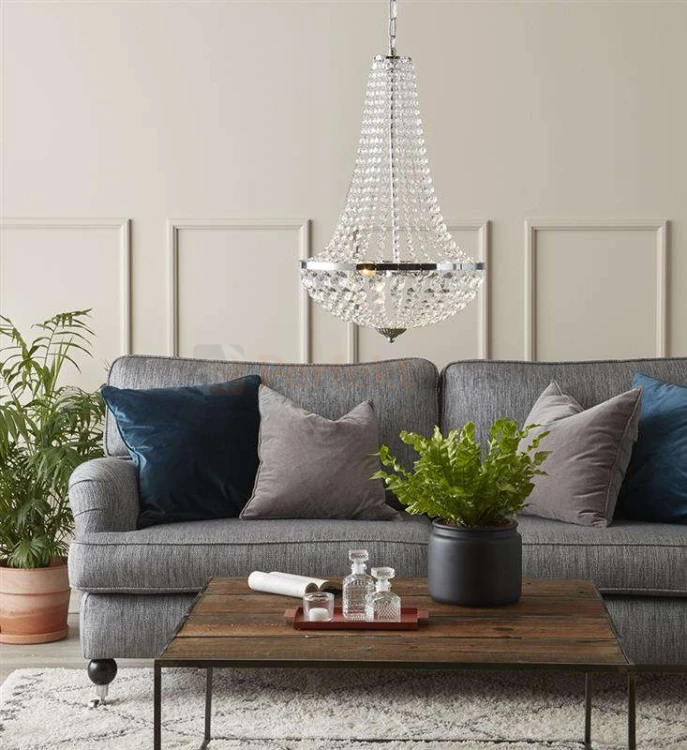 lampa wisząca granso 2l chrom srebrna kryształowa chromowana zwis IP44 do_łazienki wodoodporna okrągła pałacowa glamour crystal Markslojd 107550 perfektmarket.jpg