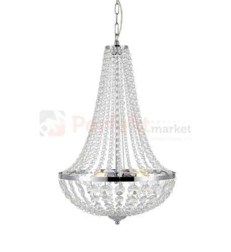 lampa wisząca granso 3l chrom srebrna kryształowa chromowana zwis IP44 do_łazienki wodoodporna okrągła pałacowa glamour crystal Markslojd 107551 perfektmarket.jpg