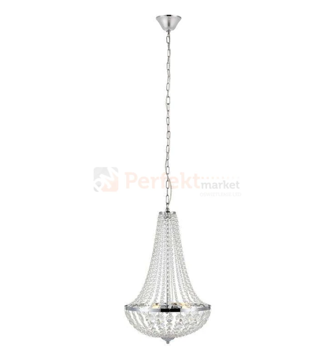 lampa wisząca granso 3l chrom srebrna kryształowa chromowana zwis IP44 do_łazienki wodoodporna okrągła pałacowa glamour crystal Markslojd 107551 perfektmarket.jpg