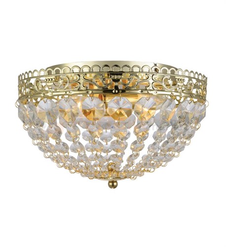 lampa sufitowa plafon saxholm złota kryształowa złoty zwis  okrągła pałacowa glamour crystal Markslojd 106063 perfektmarket.jpg