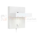 lampa_ścienna oświetlenie_led kubik 106899 Markslojd biała minimalizm minimalistyczna ładowarka_usb ladowarka do komórki półka półeczka nocna  do_sypialni design designerska dizajnerska perfektmarket.jpg