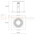 oprawa sufitowa wpuszczana regulowana downlight loft 1xgu10 modern day spectrum wymiary perfektmarket.jpg