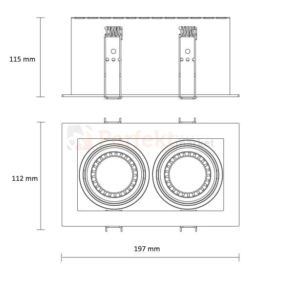 oprawa sufitowa wpuszczana regulowana downlight loft 2xgu10 modern day spectrum wymiary perfektmarket.jpg