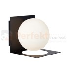 kinkiet na wysięgniku do salonu lampa_ścienna zenit kula szklana biała_kula 107495 Markslojd czarna modernizm perfektmarket.jpg