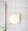 kinkiet na wysięgniku do salonu lampa_ścienna zenit kula szklana biała_kula 107488 Markslojd modernizm perfektmarket.jpg