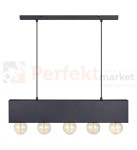 lampa wisząca couture czarny belka listwa czarna zwis kule kulista Markslojd 107037 perfektmarket.jpg