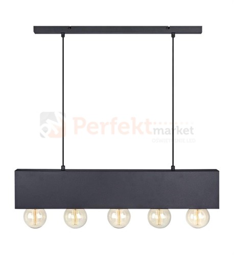 lampa wisząca couture czarny belka listwa czarna zwis kule kulista Markslojd 107037 perfektmarket.jpg