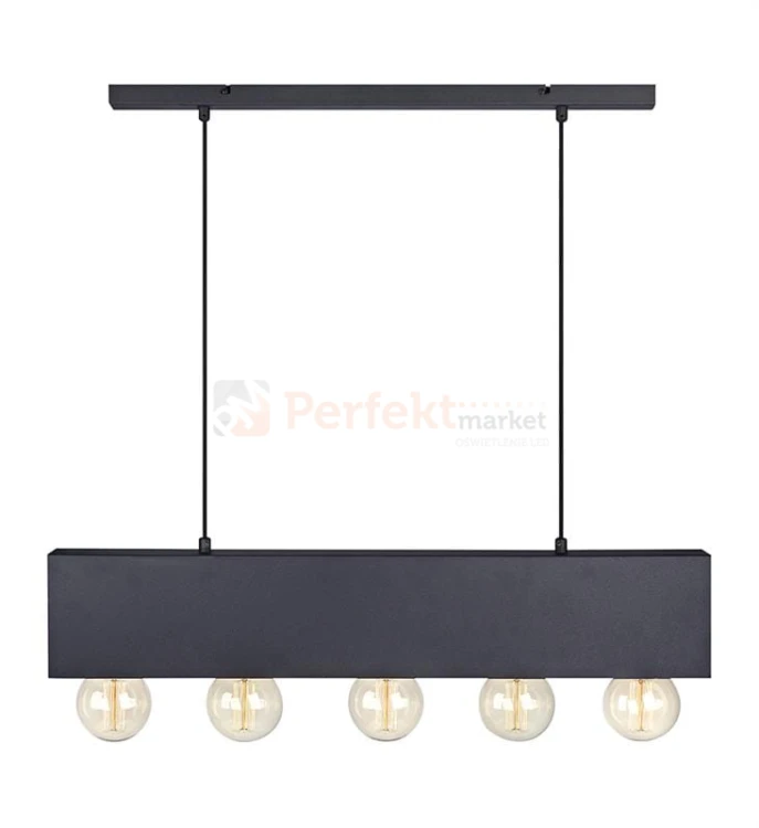 lampa wisząca couture czarny belka listwa czarna zwis kule kulista Markslojd 107037 perfektmarket.jpg