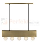 lampa wisząca couture czarny belka listwa złota zwis kule kulista Markslojd 107038 edison filament retro minimalizm beton perfektmarket.jpg