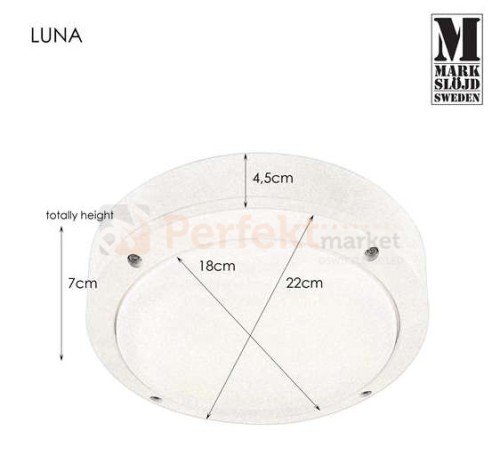 lampa sufitowa zewnętrzna plafon LED luna  okrągła czarna do_hotelu do_restauracji do_łazienki wodoodporna Markslojd 106535 perfektmarket.jpg