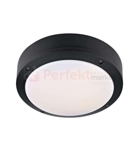 lampa sufitowa zewnętrzna plafon LED luna  okrągła czarna do_hotelu do_restauracji do_łazienki wodoodporna Markslojd 106535 perfektmarket.jpg