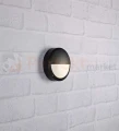 lampa ścienna elewacyjna zewnętrzna kinkiet elewacyjny LED Hero okrągła czarna do_hotelu do_restauracji do_łazienki wodoodporna Markslojd 106519 perfektmarket.jpg
