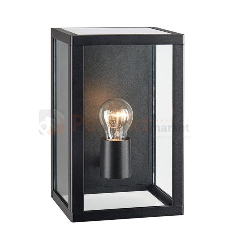 lampa ścienna elewacyjna zewnętrzna kinkiet góra_dół elewacyjny LED Pelham okrągła szara szary do_hotelu do_restauracji do_łazienki wodoodporna Markslojd 107113 perfektmarket.jpg