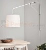 lampa ścienna kinkiet designerski skandynawski chrom srebrny biała biały abażur do sypialni do_restauracji okrągła pern 107594 Markslojd stalowa perfektmarket.jpg