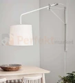lampa ścienna kinkiet designerski skandynawski chrom srebrny biała biały abażur do sypialni do_restauracji okrągła pern 107594 Markslojd stalowa perfektmarket.jpg