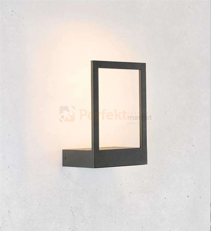 lampa ścienna elewacyjna zewnętrzna kinkiet elewacyjny LED pablo ramka rama czarna półka do_hotelu do_restauracji do_łazienki Markslojd 107177 perfektmarket.jpg