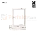 lampa ścienna elewacyjna zewnętrzna kinkiet biały elewacyjny LED pablo ramka rama biała półka do_hotelu do_restauracji do_łazienki Markslojd 107365 perfektmarket.jpg