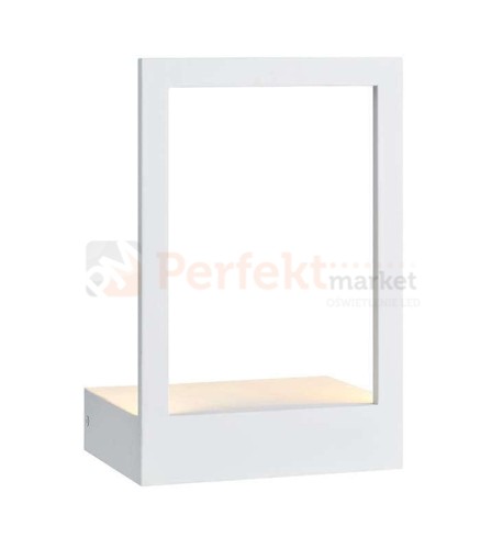 lampa ścienna elewacyjna zewnętrzna kinkiet biały elewacyjny LED pablo ramka rama biała półka do_hotelu do_restauracji do_łazienki Markslojd 107365 perfektmarket.jpg
