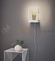 lampa ścienna elewacyjna zewnętrzna kinkiet biały elewacyjny LED pablo ramka rama biała półka do_hotelu do_restauracji do_łazienki Markslojd 107365 perfektmarket.jpg
