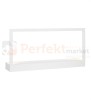 lampa ścienna elewacyjna zewnętrzna kinkiet elewacyjny LED pablo XL ramka rama biały półka do_hotelu do_restauracji do_łazienki Markslojd 107564 perfektmarket.jpg