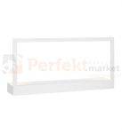 lampa ścienna elewacyjna zewnętrzna kinkiet elewacyjny LED pablo XL ramka rama biały półka do_hotelu do_restauracji do_łazienki Markslojd 107564 perfektmarket.jpg