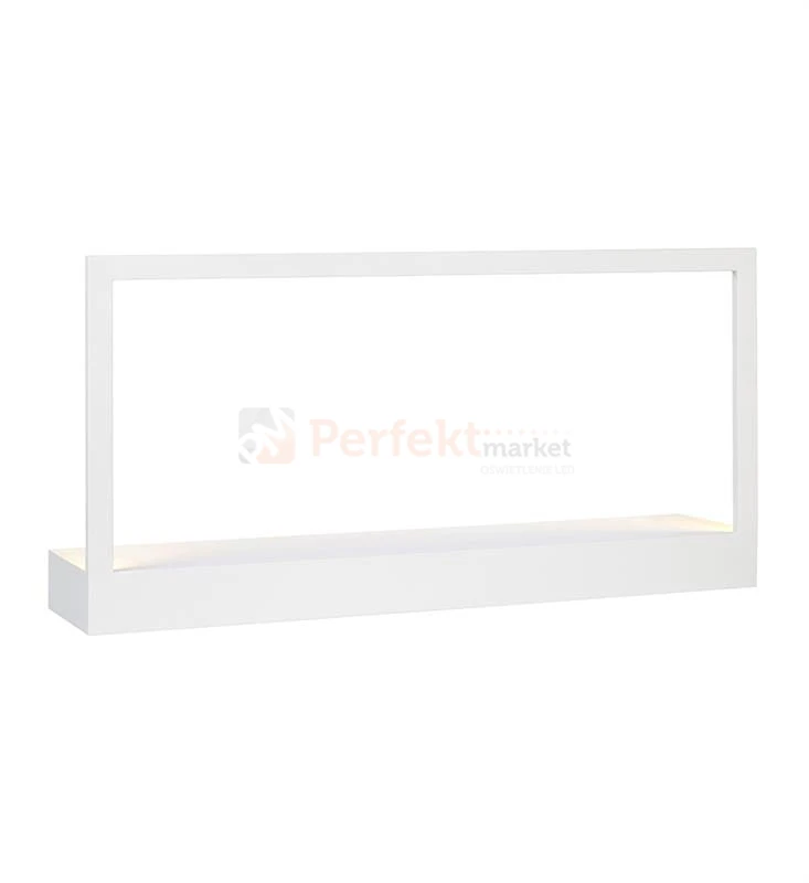 Lampa ścienna kinkiet rama półka Pablo XL biały Markslojd 107564