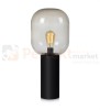 lampa stołowa biurkowa  retro modernistyczna modernizm elegancka szklana szkło przydymiona czarny do sypialni brooklyn 107479 Markslojd  perfektmarket.jpg