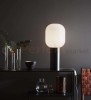 lampa stołowa biurkowa  retro modernistyczna modernizm elegancka szklana szkło przydymiona czarny do sypialni brooklyn 107480 Markslojd  perfektmarket.jpg