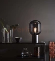lampa stołowa biurkowa  retro modernistyczna modernizm elegancka szklana szkło przydymiona czarny do sypialni brooklyn 107481 Markslojd  perfektmarket.jpg