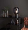 lampa stołowa biurkowa  retro modernistyczna modernizm elegancka szklana szkło przydymiona czarny do sypialni brooklyn 107481 Markslojd  perfektmarket.jpg