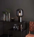 lampa stołowa biurkowa  retro modernistyczna modernizm elegancka szklana szkło przydymiona czarny do sypialni brooklyn 107481 Markslojd  perfektmarket.jpg
