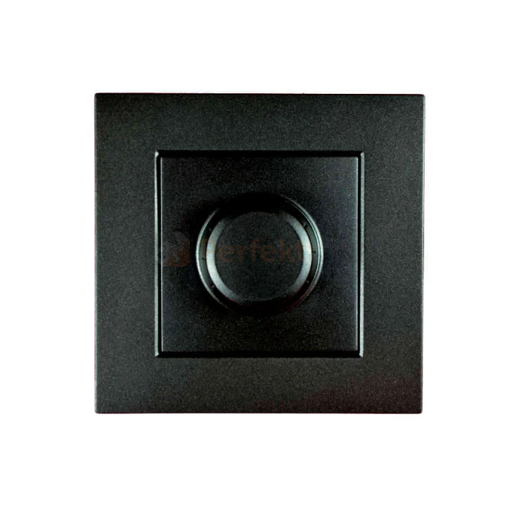 Novella ściemniacz pokrętny 400W RC (oprawy świetlówkowe), kolor czarny 92105547