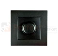 Novella ściemniacz pokrętny 400W RL ze sterowaniem schodowym, kolor czarny 92105540
