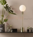 lampa stołowa biurkowa dekoracyjna złota złoty biała biały kula do sypialni do_restauracji okrągła Uno 107765 Markslojd perfektmarket.jpg