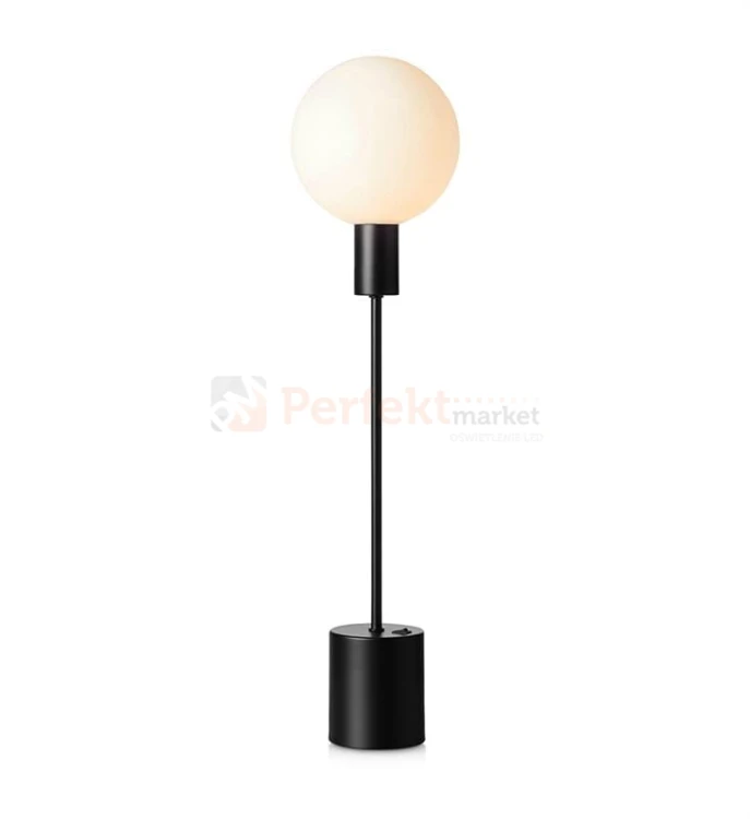 lampa stołowa biurkowa dekoracyjna czarna czarny kula do sypialni do_restauracji okrągła Uno 107766 Markslojd perfektmarket.jpg