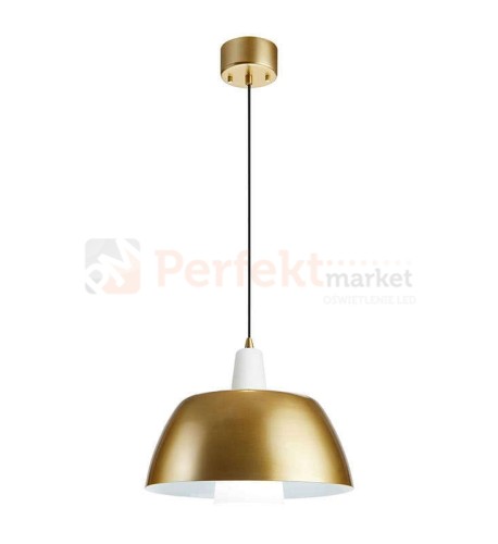 Lampa wisząca industrialna loft lampa_do_salonu markslojd Solo złota 107744 perfektmarket.jpg