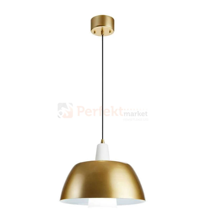 Lampa wisząca industrialna loft lampa_do_salonu markslojd Solo złota 107744 perfektmarket.jpg