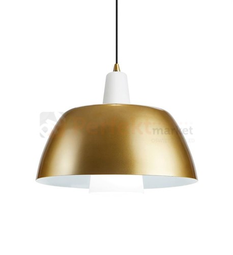 Lampa wisząca industrialna loft lampa_do_salonu markslojd Solo złota 107744 perfektmarket.jpg