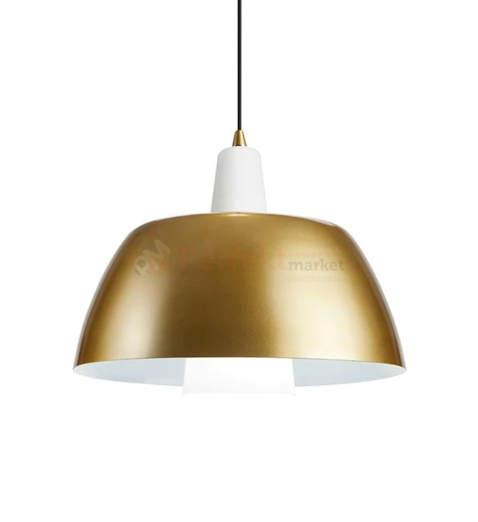 Lampa wisząca industrialna loft lampa_do_salonu markslojd Solo złota 107744 perfektmarket.jpg