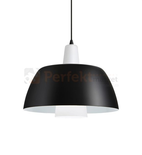 Lampa wisząca industrialna loft lampa_do_salonu markslojd Solo czarna czarny 107743 perfektmarket.jpg